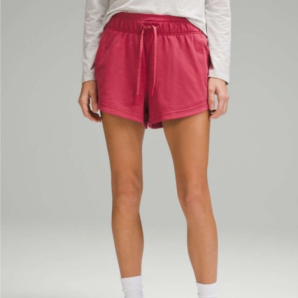 Lululemon Inner Glow High Rise 3” shorts